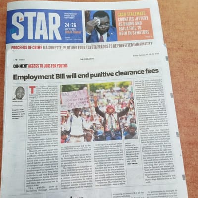 Fast-track Employment Bill for equal access to jobs