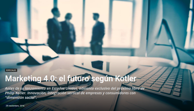 Marketing 4.0 El cambio de lo tradicional al digital