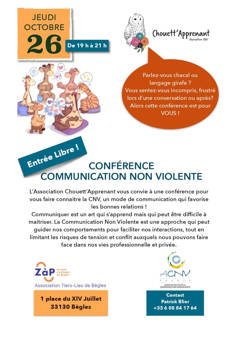 CONFERENCE - INFORMATION - DECOUVERTE