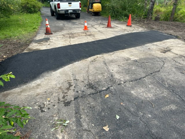 Woodstock Chimes driveway culvert pipe replacement. 