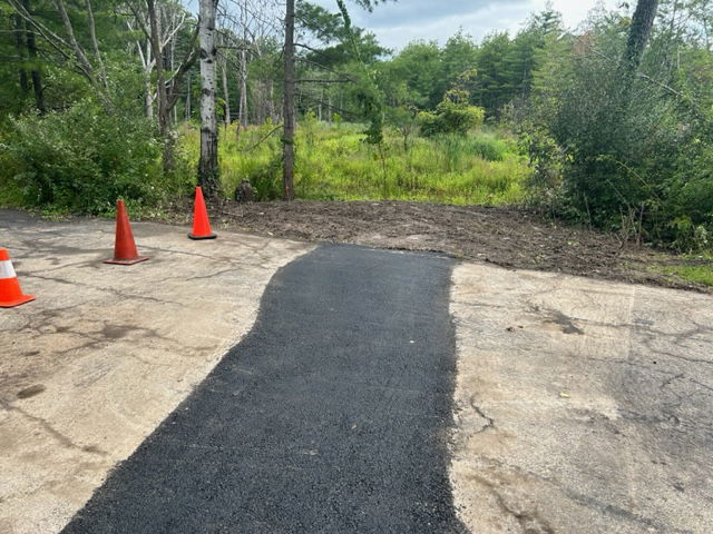 Woodstock Chimes driveway culvert pipe replacement. 