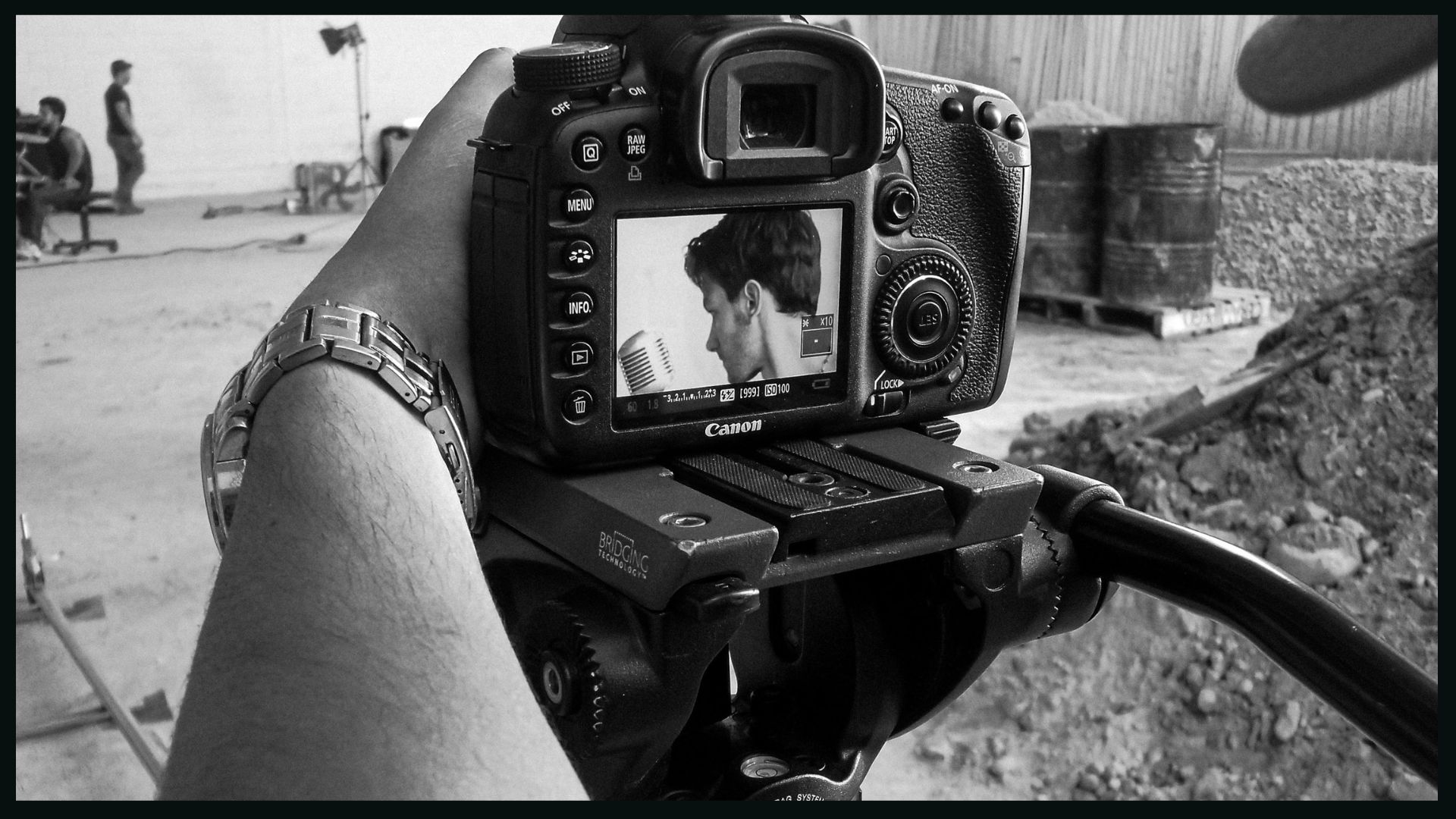 BTS for Location 1 - Music video "Feliz a Toda Costa" for ETERIO