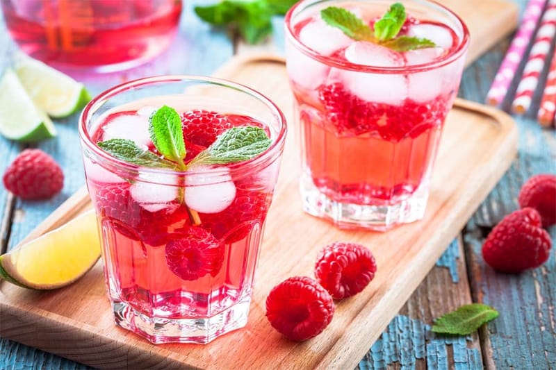 Mojito de Frambuesa