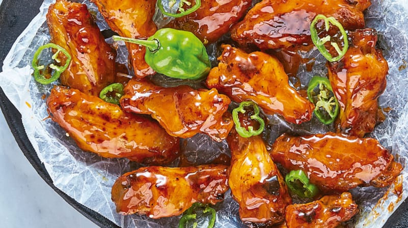 Alitas Mango-Habanero