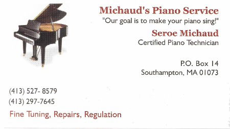 Fine Tuning, Voicing, Repairs, Regulation, Sales and Purchase Consults