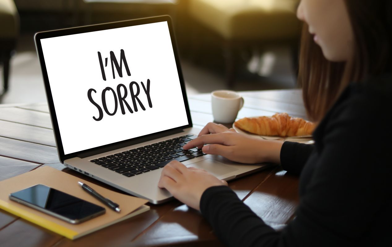 Apologizing