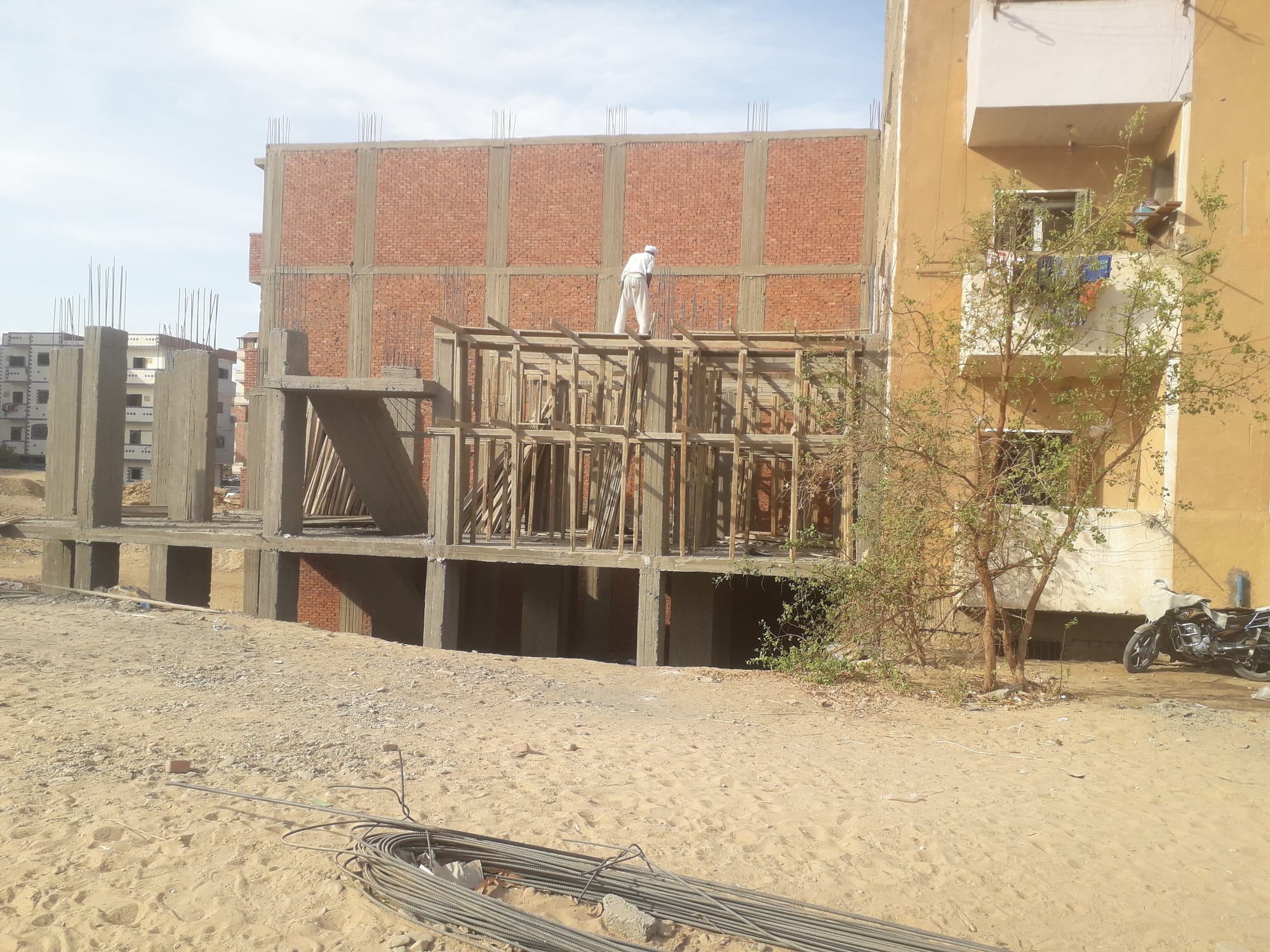 سقف الدور الارضي