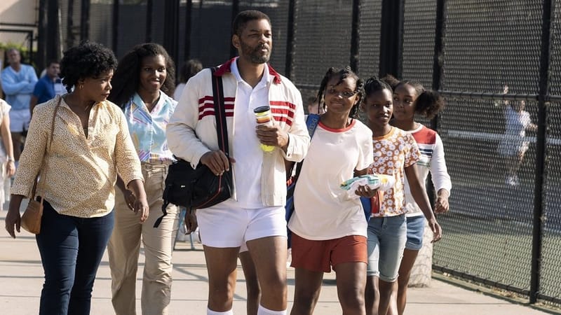 KING RICHARD: CRIANDO CAMPEÃS traz pouca grandiosidade ao tema e apresenta biografia da família Williams de forma superficial