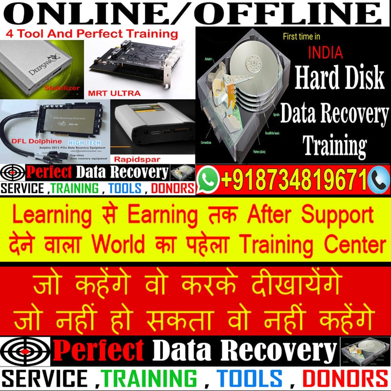 Advance Data Recovery Course | Master Complex Data Recovery Techniques