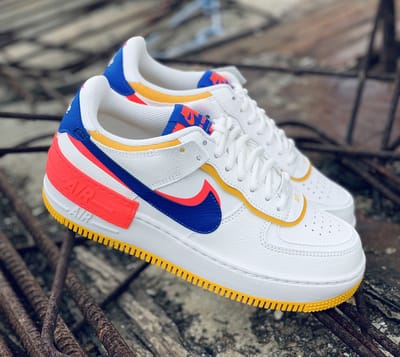 The flyknit on the of the shoes