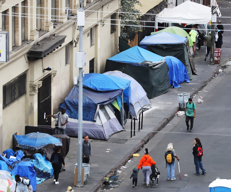 HOMELESS IN LOS ANGELES