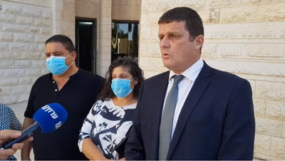 ראיון לערוץ 7 על מחאת המשפחות השכולות מחוץ לבית המשפט העליון 26.10.20