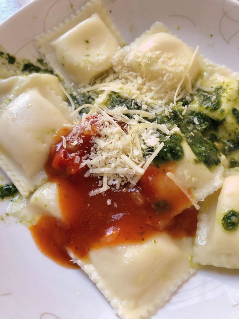 Raviolones de 4 quesos
