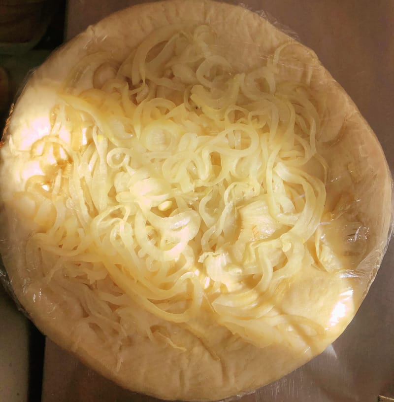 Pre pizzas de Queso y Cebolla