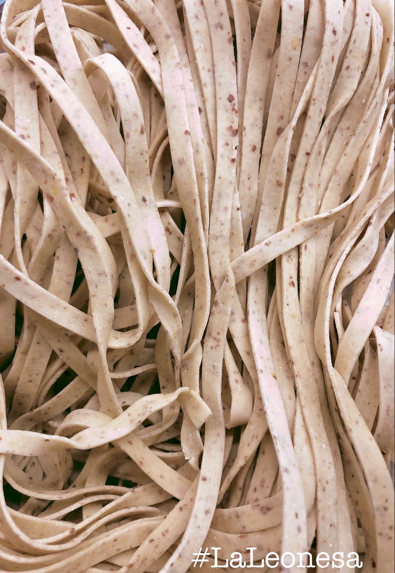 Fideos veganos