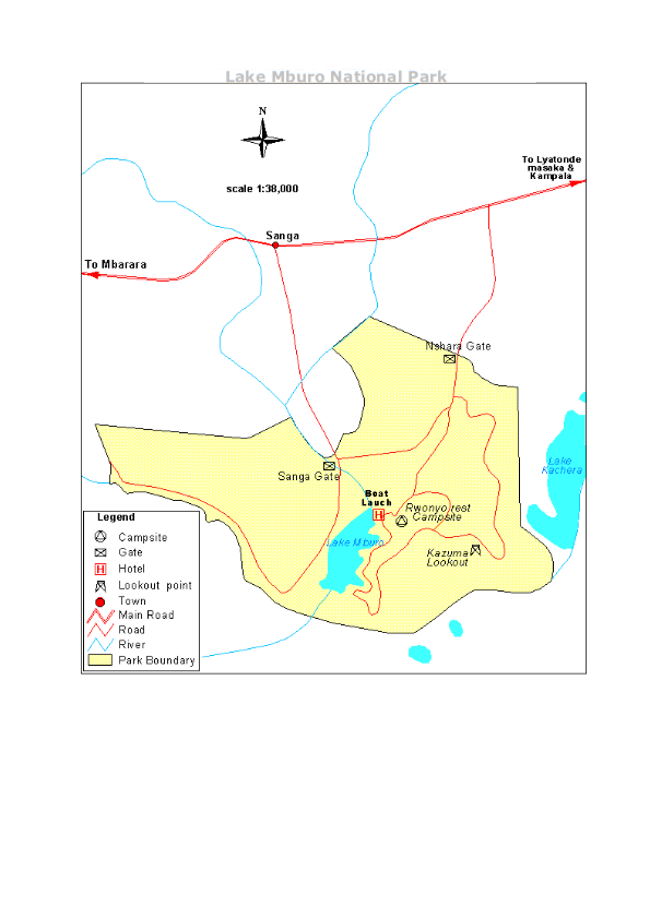 6.Lake Mburo National Park: