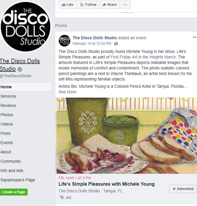 My First Solo Colored Pencil Art Exhibit!