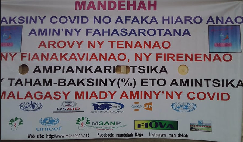 Covid campaign Vaccination at Antanifotsy -Antsahamaina