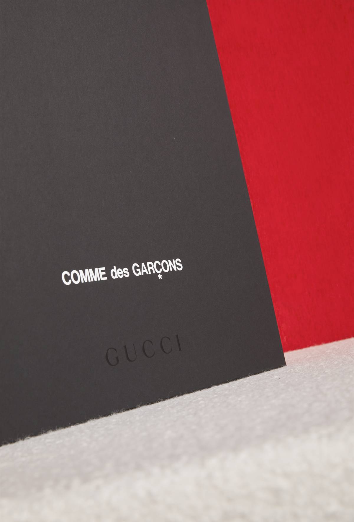 COMME DES GARCONS x GUCCI 再度合作推出神秘單品