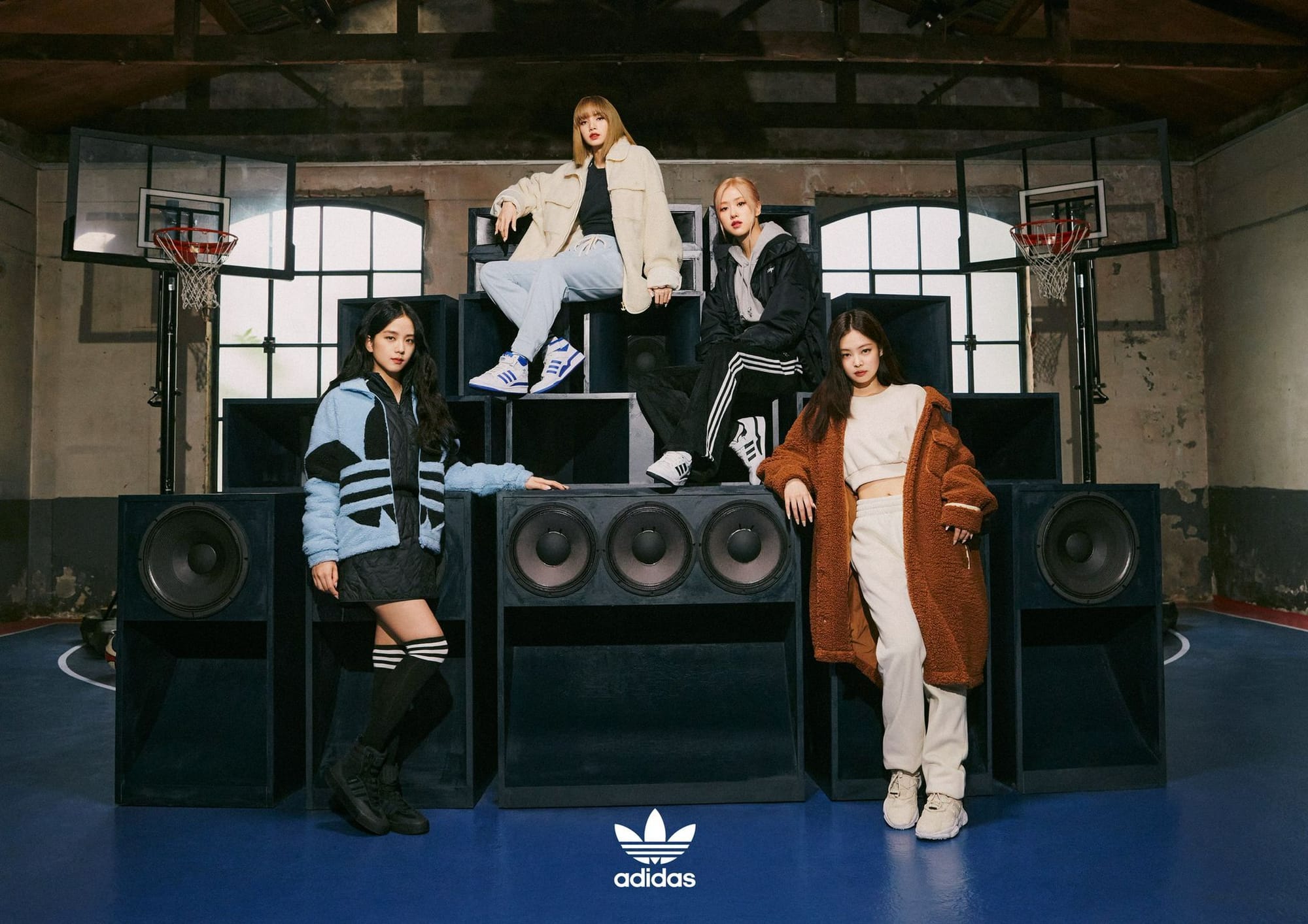 人氣韓國女團 BLACKPINK 親身演擇ADIDAS FORUM 系列