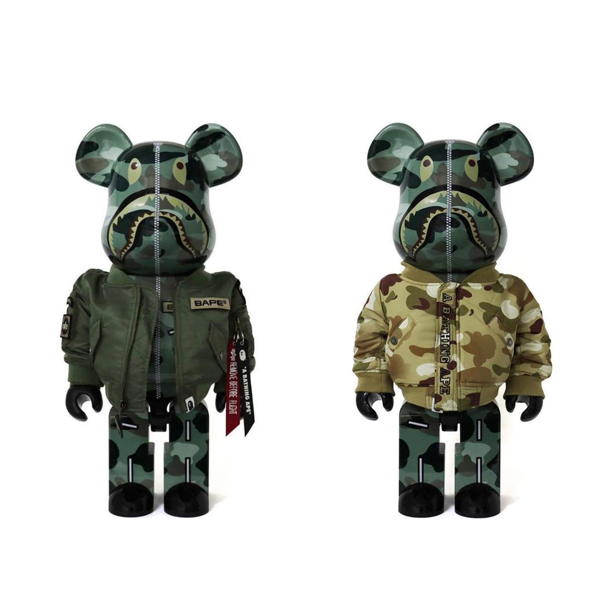 ⚠️香港發售詳情⚠️ BAPE x ALPHA INDUSTRIES x BE@RBRICK