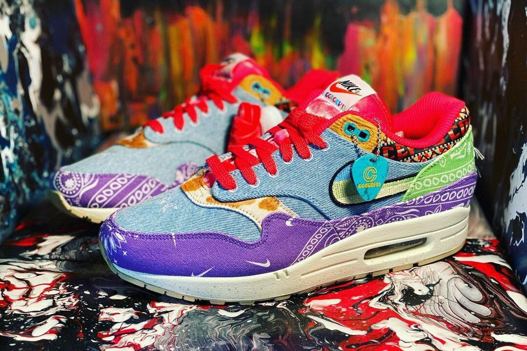 CONCEPTS x NIKE AIR MAX 1 非官方高清實物圖曝光