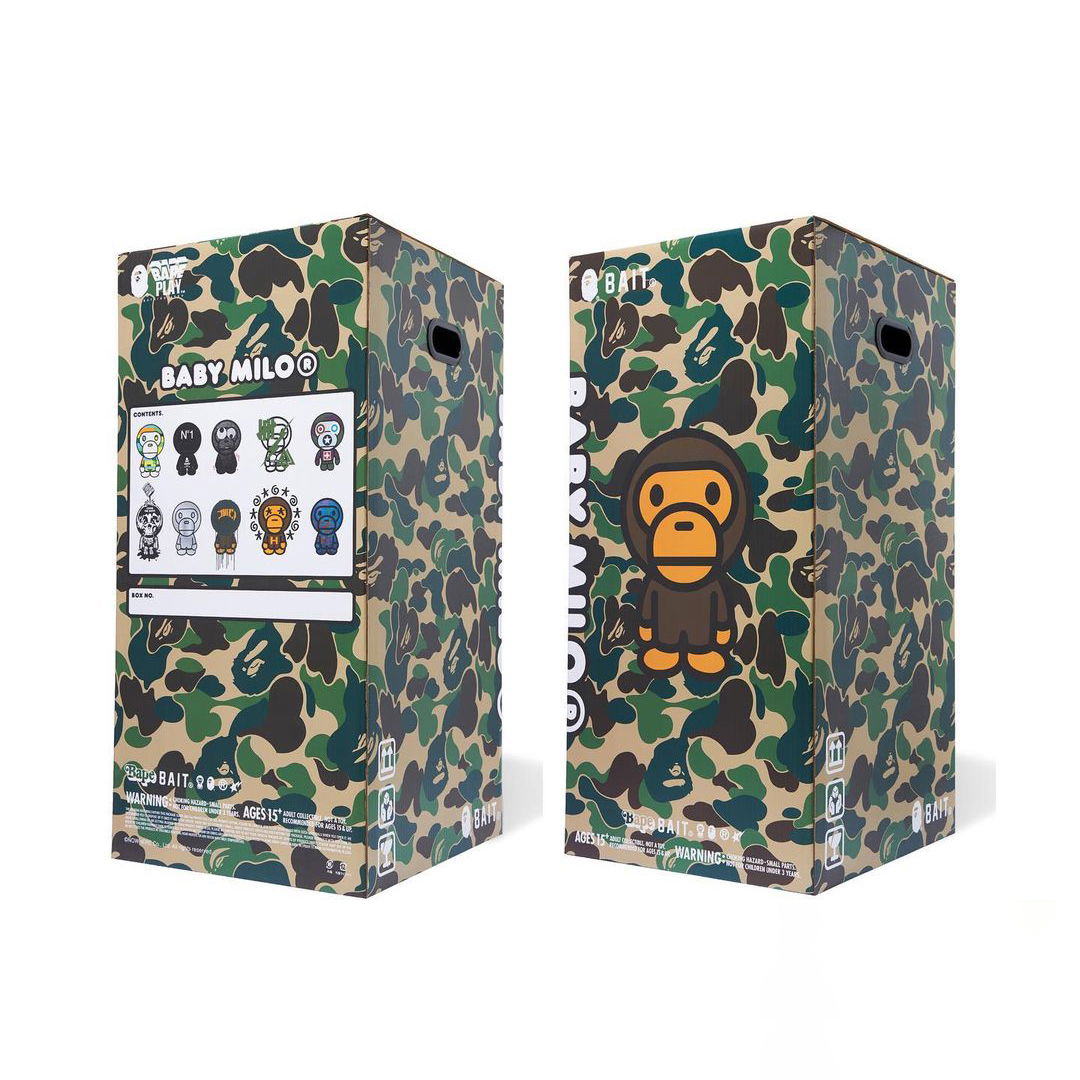 BAPE ® x BAIT 25 週年BABY MILO 公仔發售詳情