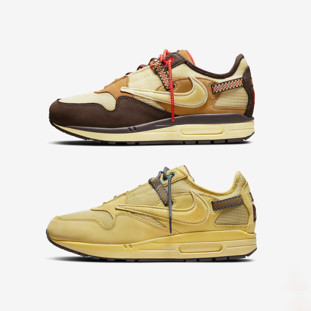 TRAVIS SCOTT x NIKE AIR MAX 1 官方高清細節圖及發售詳情