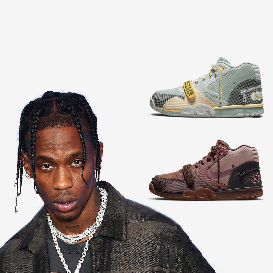 TRAVIS SCOTT x NIKE AIR TRAINER 1 突擊開放抽籤，30 分鐘多達 100 萬人登記抽籤