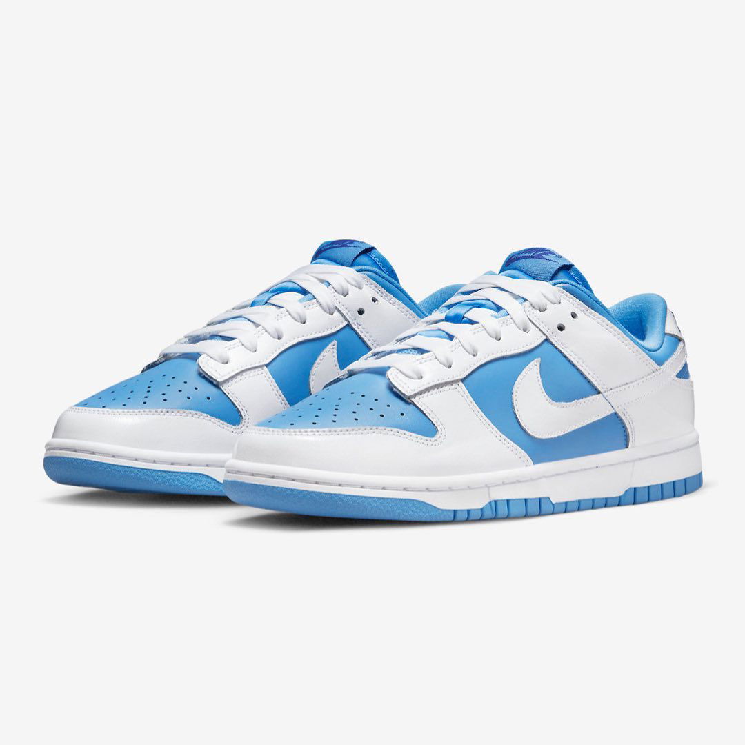 NIKE DUNK LOW W "REVERSE UNC" 官方高清細節圖