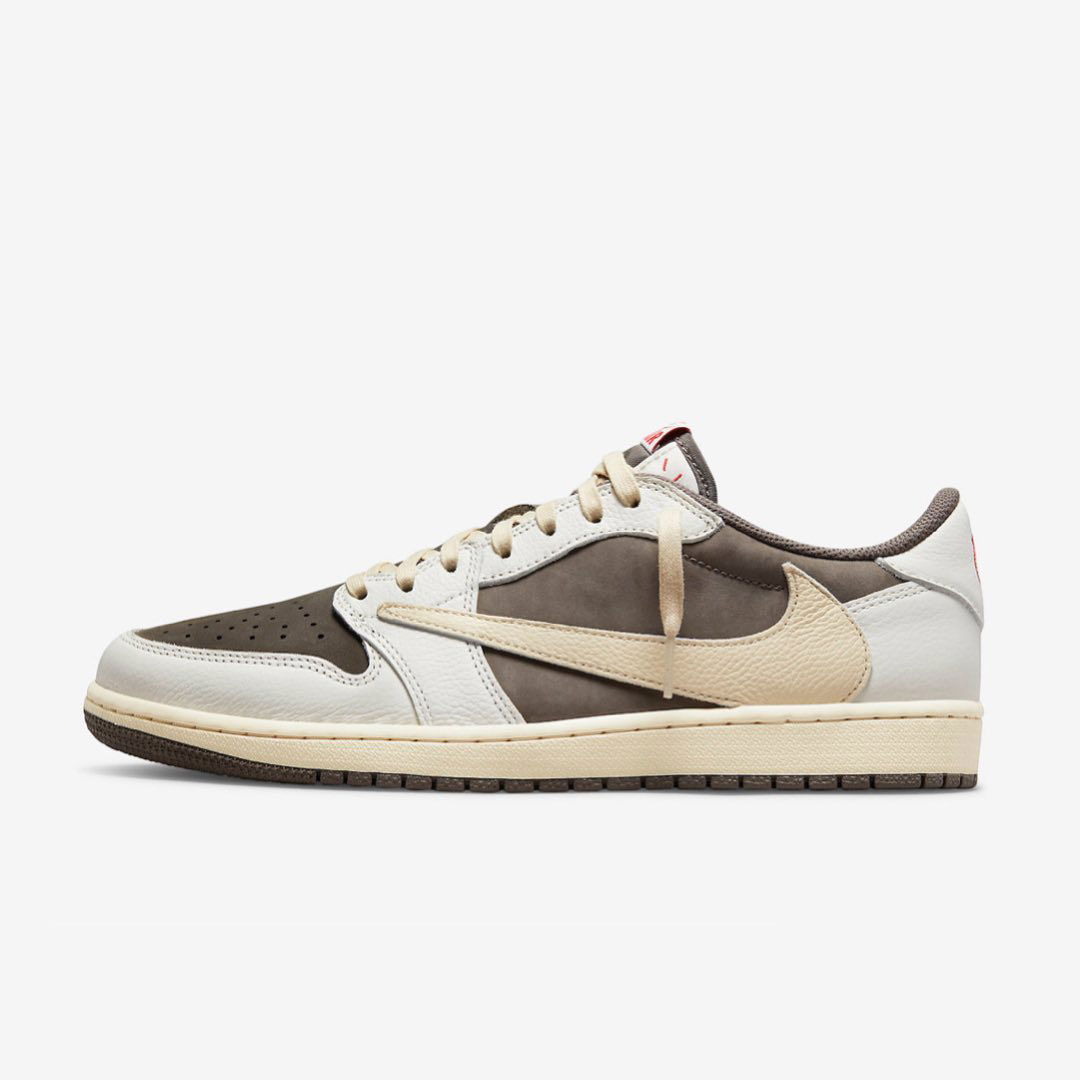 TRAVIS SCOTT x AJ1 LOW "REVERSE MOCHA" 官方高清細節圖及發售詳情