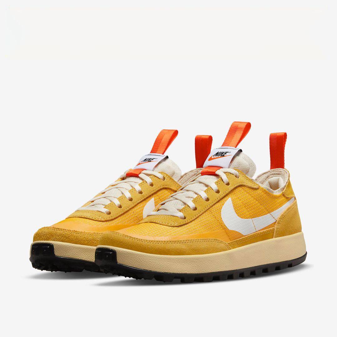 TOM SACHS x NIKE CRAFT "GENERAL PURPOSE SHOE" 黃橙配色官方高清細節圖