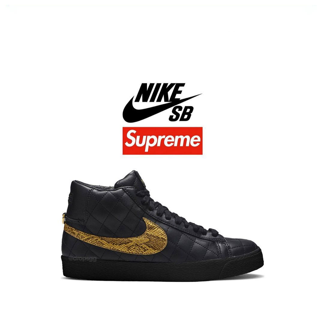 SUPREME x NIKE SB 繼 2006 年後再度合作推出聯名 BLAZER MID 系列