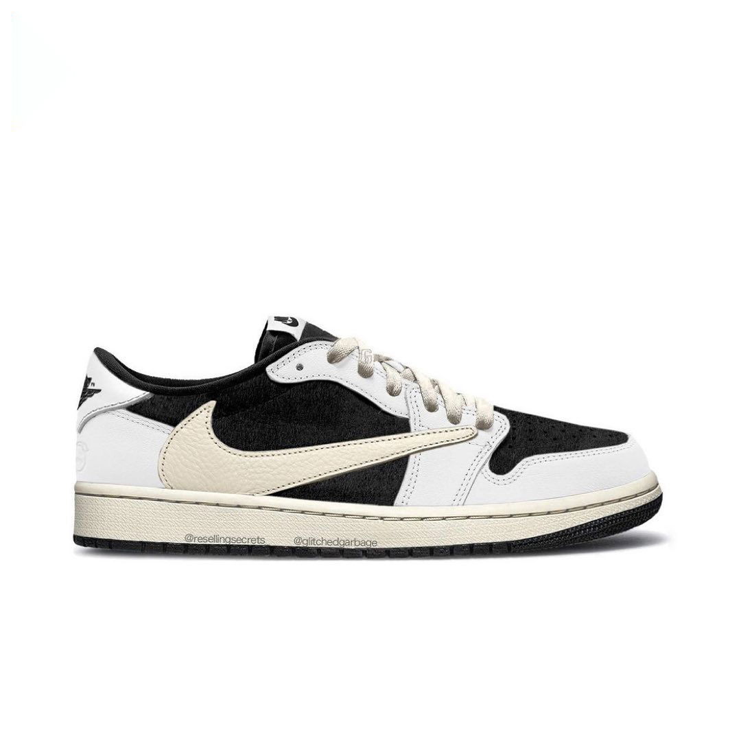 TRAVIS SCOTT 於 ROLLING LOUD 音樂節着用新配色 TRAVIS SCOTT x AJ1 LOW “REVERSE NOIR”