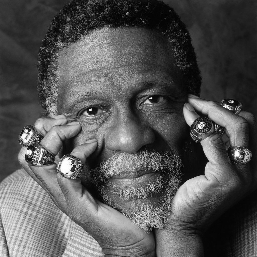 球員生涯中奪得 1 1 枚 NBA 總冠軍戒指 傳奇球星 BILL RUSSELL 逝世，終年 88 歲