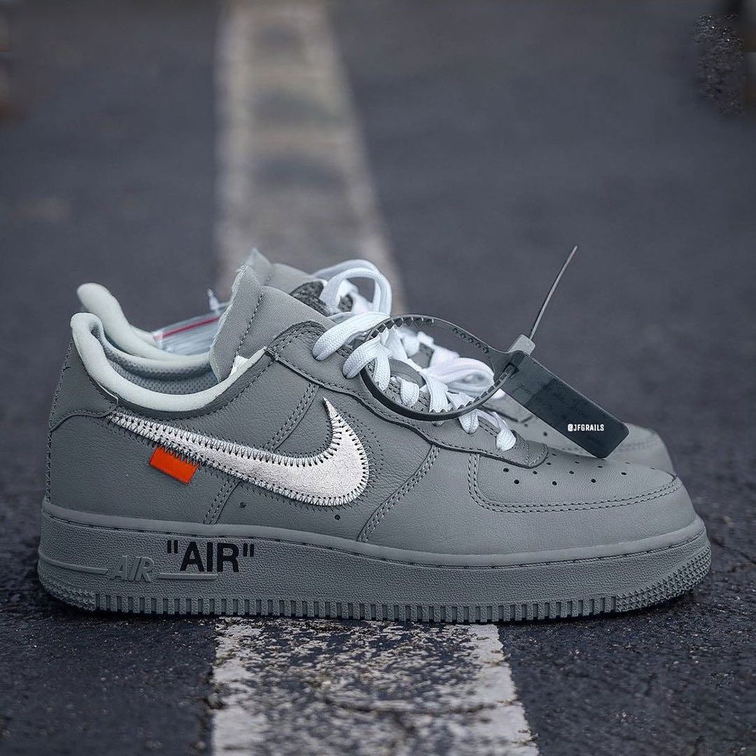 OFF-WHITE x NIKE AIR FORCE 1 灰色版本即將登場，將於巴黎進行限定發售