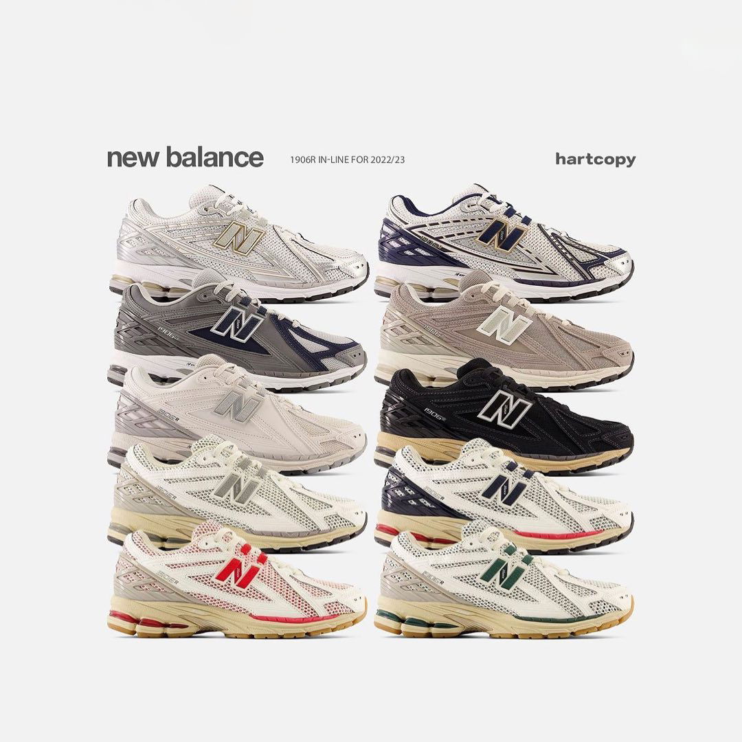 NEW BALANCE 1906R 2022 - 2023 年發售配色率先曝光