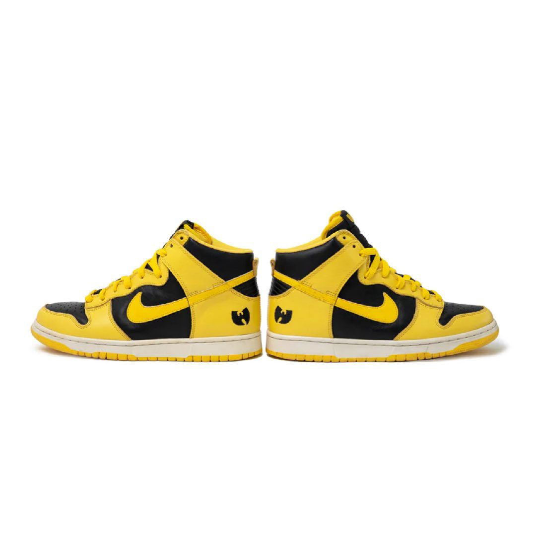 全球限量 36 對 NIKE DUNK HIGH “WU TANG” 於 JUSTIN REED 上架，售價 39 萬港幣。