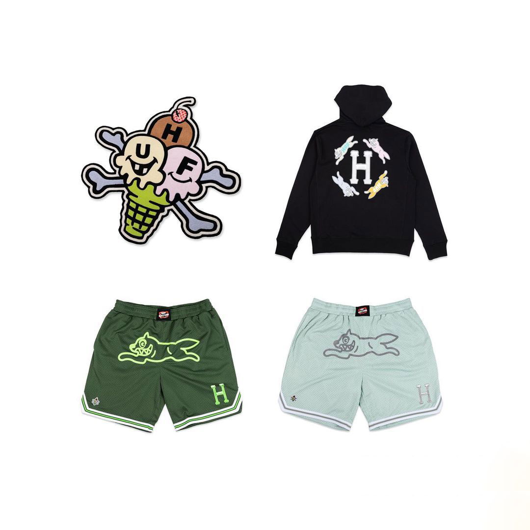 ⚠️ 香港期間限定店發售詳情 ⚠️ ICECREAM x HUF 20 周年限定系列