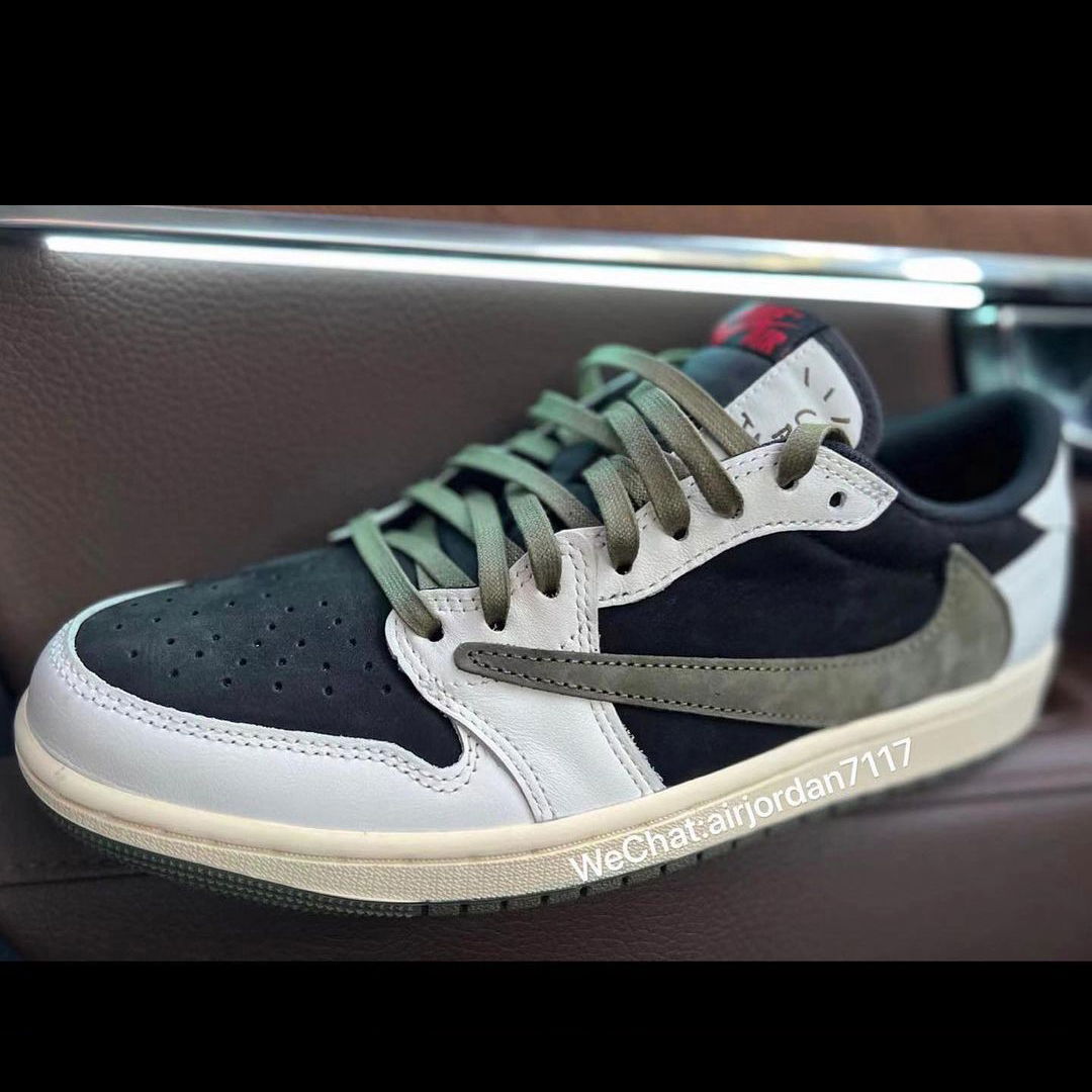 TRAVIS SCOTT x AIR JORDAN 1 LOW 新配色 "OLIVE" 將於 2023年登場