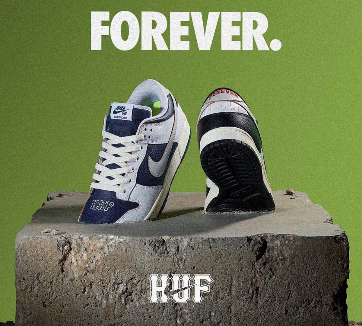 HUF x NIKE SB 20 周年限定“NYC”&“SF” DUNK LOW 發售詳情