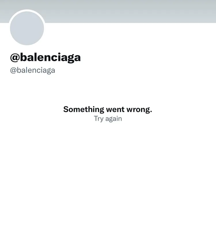 ELON MUSK 接管 TWITTER 後 BALENCIAGA 將官方 TWITTER 帳號徹底刪除