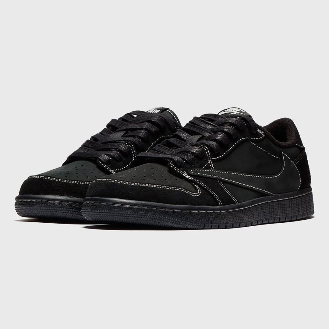 ⚠️ 香港抽籤詳情 ⚠️ TRAVIS SCOTT x AJ1 LOW ”PHANTOM BLACK“