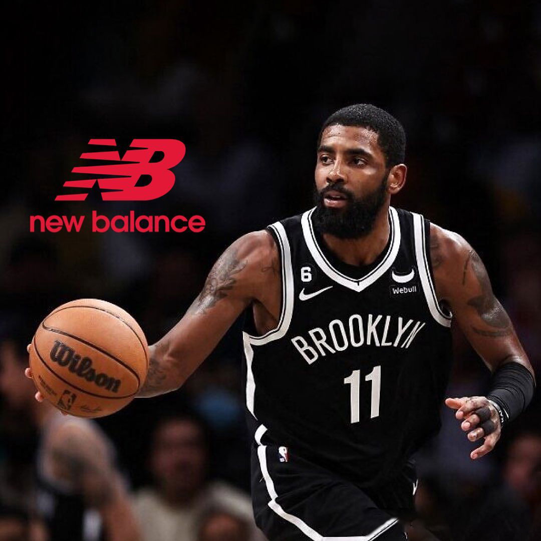 KYRIE IRVING 與 NIKE 結束合作關係後 NEW BALANCE 有意與 KYRIE IRVING 推出簽名鞋款