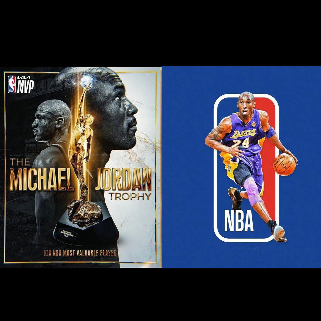 NBA 將以 MICHAEL JORDAN 命名 MVP 獎項 網民要求 NBA 標誌性 LOGO 換成 KOBE BRYANT