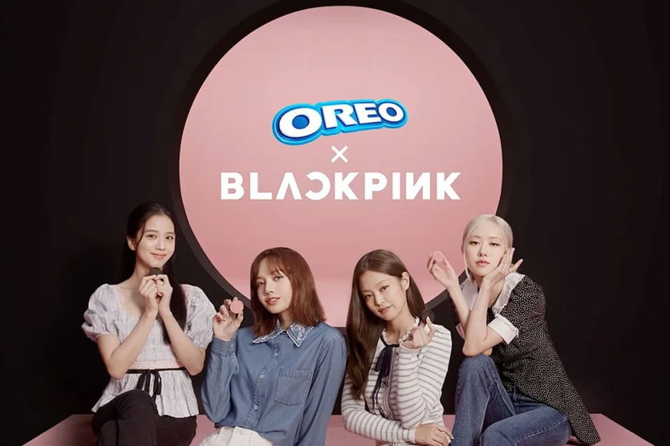 韓國人氣女團 BLACKPINK x OREO 聯名全新口味餅乾正式登場