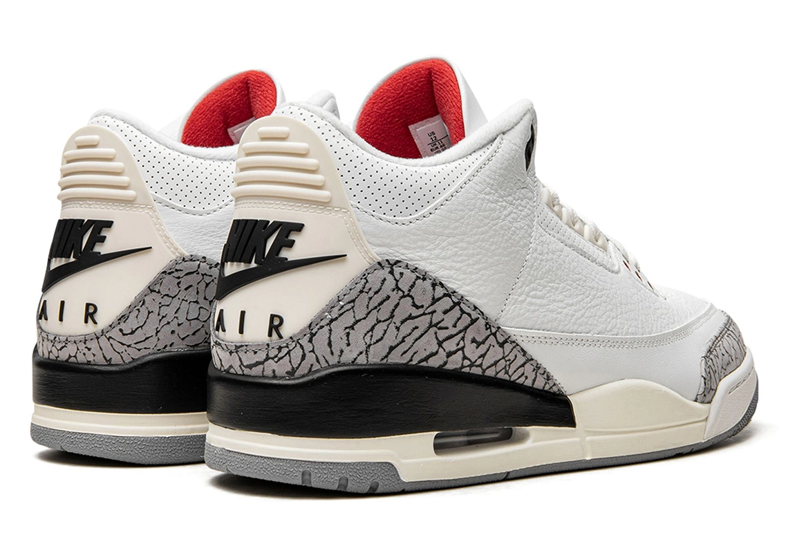 造舊版本 AJ3 "WHITE CEMENT REIMAGINED" 官方高清細節圖及發售詳情