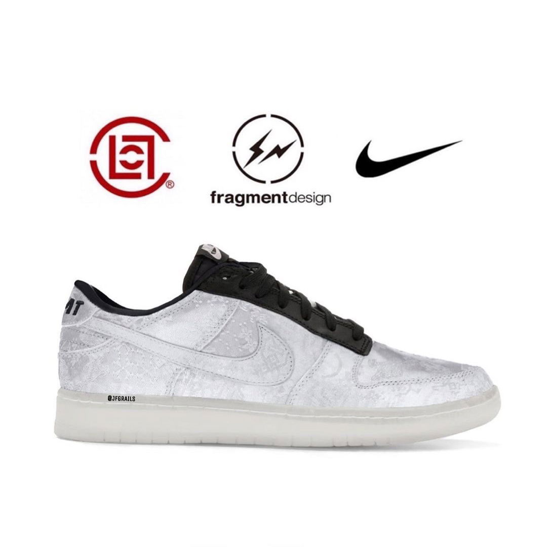 CLOT x FRAGMENT x NIKE DUNK LOW 非官方實物圖率先曝光