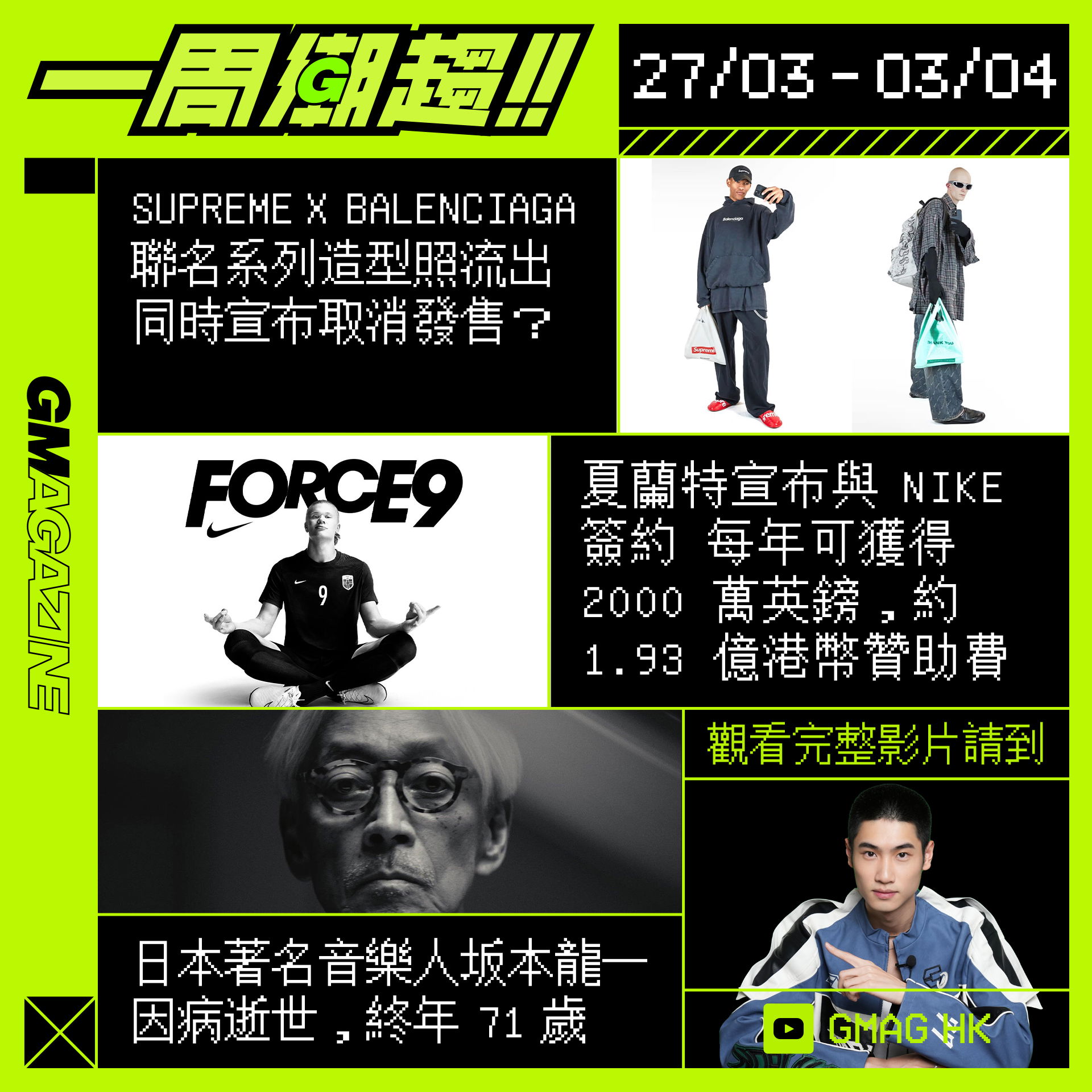 《一周潮趨》27/02 - 03/04