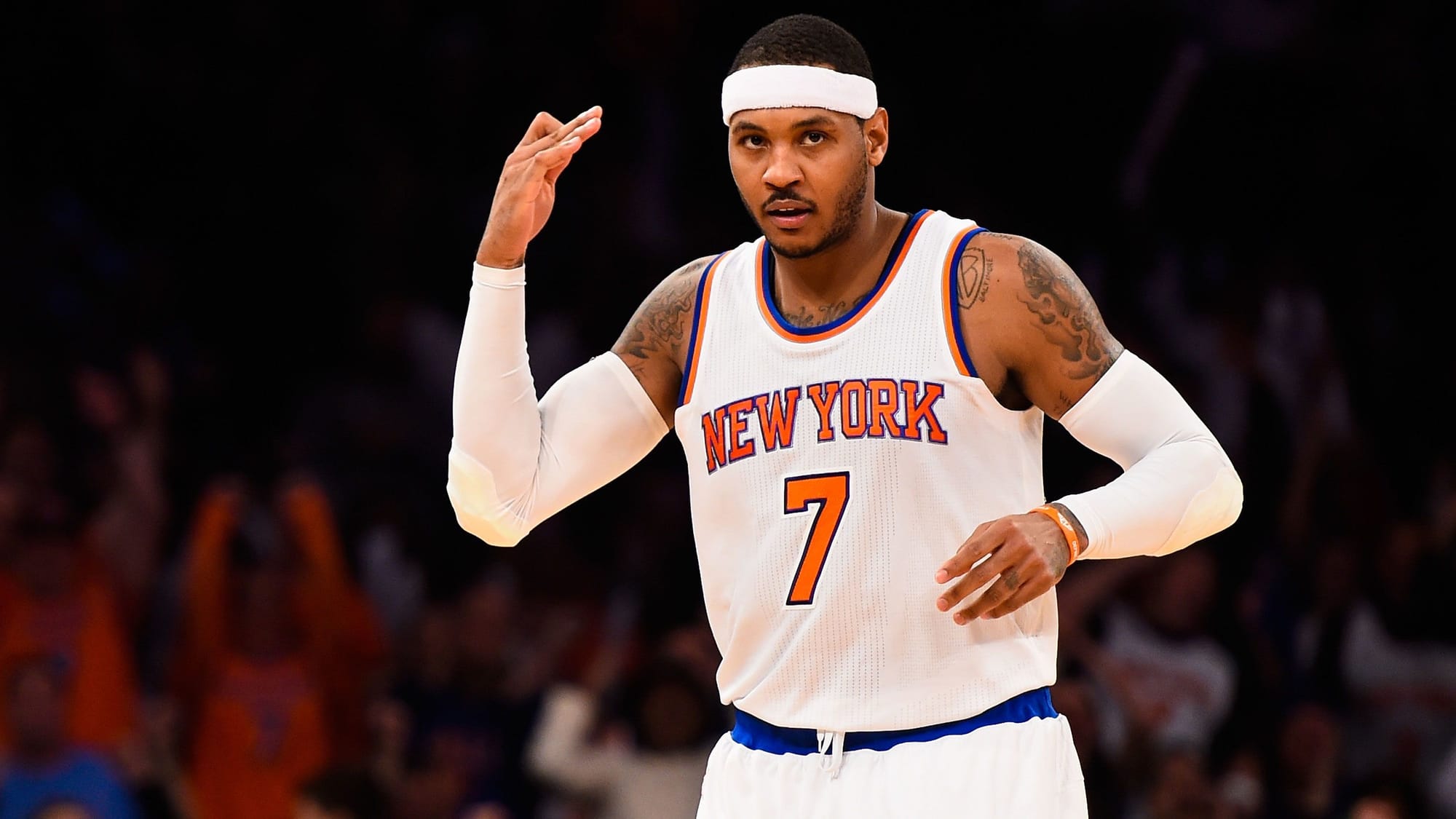 NBA 球星 CARMELO ANTHONY 通過個人社交媒體宣佈正式退役